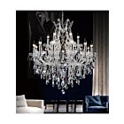 CWI Lighting Maria Theresa 8311P32C-19 (Clear) Chrome 19 Lights 1140W Chandelier