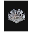 CWI Lighting Amanda 8421C20C Chrome 8 Lights 480W Flush Mount