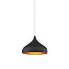 CWI Lighting Dynamic 9633P16-1-101 Black 1 Light 60W Chandelier