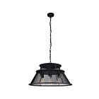 CWI Lighting Savill 9745P26-7-219 Reddish Black 7 Lights 420W Chandelier