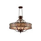 CWI Lighting Nicole 9807P39-6-116 Brushed Chocolate 6 Lights 360W Chandelier