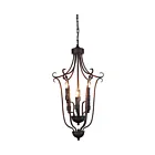 CWI Lighting Maddy 9817P16-6-121 Oil Rubbed Brown 6 Lights 360W Chandelier