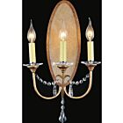 CWI Lighting Electra 9836W12-3-125 Oxidized Bronze 3 Lights 180W Wall Sconce