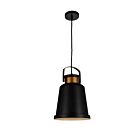 CWI Lighting Elisa 9845P10-101 Black 1 Light 60W Pendant
