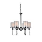 CWI Lighting Maybelle 9851P22-6-601 Chrome 6 Lights 360W Chandelier