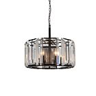 CWI Lighting Jacquet 9860P19-8-101 Black 8 Lights 480W Chandelier