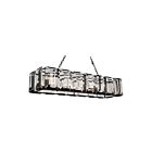 CWI Lighting Jacquet 9860P55-14-101 Black 14 Lights 840W Chandelier
