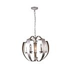 CWI Lighting Verbena 9950P21-5-221 Pewter 5 Lights 300W Chandelier