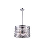 CWI Lighting Petia 9975P15-4-601 Chrome 4 Lights 240W Chandelier
