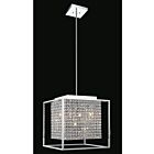CWI Lighting Cube QS8381P14C-S Chrome 5 Lights 200W Pendant