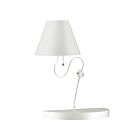 Dainolite 504-1W-MW 1-Light 60W White Incandescent Wall Sconce