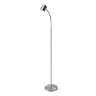 Dainolite 123LEDF-SC 1-light 5w Satin Chrome LED Floor Lamp