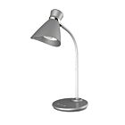 Dainolite 132LEDT-SV 1-light 6w Silver LED Desk Lamp