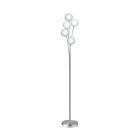 Dainolite 306F-SC 5-lights 200w Satin Chrome Incandescent Floor Lamp