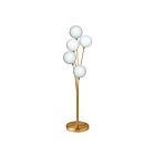 Dainolite 306T-AGB 5-lights 200w Aged Brass Incandescent Table Lamp