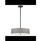 Dainolite Everly 571-204P-MB-GRY Grey 4-Lights 24W Incandescent Pendant