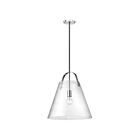 Dainolite Polly 871-171P-PC 1-Light 60W Polished Chrome LED Pendant
