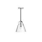 Dainolite Polly 871-91P-PC 1-Light 60W Polished Chrome LED Pendant