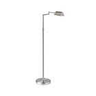 Dainolite 9257LEDF-SN 1-light 5w Satin Nickel LED Swing Arm Floor