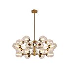 Dainolite Abii ABI-3318C-VB-CHN 18-Lights 720W Vintage Bronze 3-Tier Chandelier