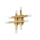 Dainolite ACS-1432W-AGB-FR Acasia 24W Aged Brass LED Wall Sconce
