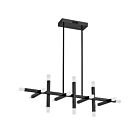 Dainolite Acasia ACS-4064HC-MB-FR 48W Black LED Chandelier