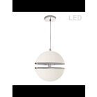 Dainolite Atomic AMC-1330LEDP-PC White 2-Lights 30W LED Pendant