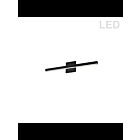 Dainolite Arandel ARL-2518LEDW-MB Matte Black 1-Light 18W LED Vanity ,Acrylic Diffuser