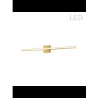 Dainolite Arandel ARL-3624LEDW-AGB Aged Brass 1-Light 24W LED Vanity