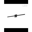 Dainolite Arandel ARL-3724LEDW-MB Matte Black 1-Light 24W LED Vanity ,Acrylic Diffuser