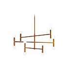 Dainolite AVA-3012C-VB Ava 12-lights 720w Vintage Bronze LED Chandelier