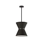 Dainolite Caterine CTN-121P-MB-797 1 Light Black 100W Incandescent Pendant