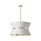 Dainolite Caterine CTN-244C-AGB-692 4 Lights 400W Incandescent 2-tier Chandelier