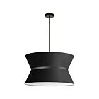 Dainolite Caterine CTN-244C-MB-797 4 Lights Black 400W Incandescent 2-tier Chandelier