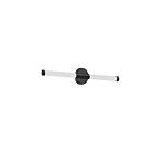 Dainolite Corvette CVT-2412LEDW-MB 1-Light 12W Matte Black Wall Sconce