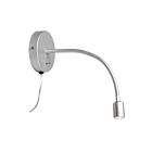 Dainolite DLEDW-263-SV Led 1-light 3w Silver LED Wall Lamp