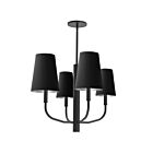 Dainolite Eleanor ELN-214C-MB-697 4-Lights 240W Black LED Pendant