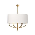 Dainolite Eleanor ELN-306C-AGB-790 1-Light 360W White LED Pendant