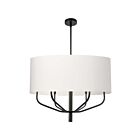 Dainolite Eleanor ELN-306C-MB-790 1-Light 360W White LED Pendant