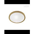 Dainolite Frida FID-1630LEDFH-AGB White 1-Light 30W LED Flush Mount