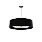 Dainolite Helena HEL-304P-MB-BW 4-Lights 240W Black Pendant