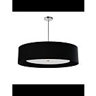 Dainolite Helena HEL-344P-PC-BW Black 4-Lights 400W LED Pendant