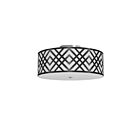 Dainolite MON-153FH-PC-BW Mona 3-lights 180w Black/White LED Flush Mount