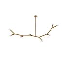 Dainolite Morgan MOR-608HP-AGB 5-Lights 480W Aged Brass LED Pendant