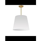 Dainolite Oversized Drum ODR-M-790 1-Light White 100W LED Oversized Drum Pendant