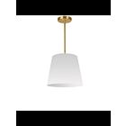 Dainolite Oversized Drum ODR-S-790 1-Light White 100W LED Oversized Drum Pendant