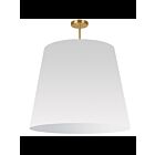 Dainolite ODR-XL-790 White 1-Light 100W LED Oversized Drum Pendant X-Large