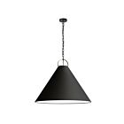 Dainolite Princeton PCN-321P-MB-797 1 Light Black 100W Incandescent Pendant