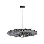 Dainolite Plegado PGD-311P-MB-500 1 Light Grey 100W Incandescent Pendant
