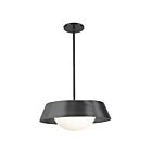 Dainolite Palatine PLT-1610LEDP-MB 15W Matte Black LED Pendant